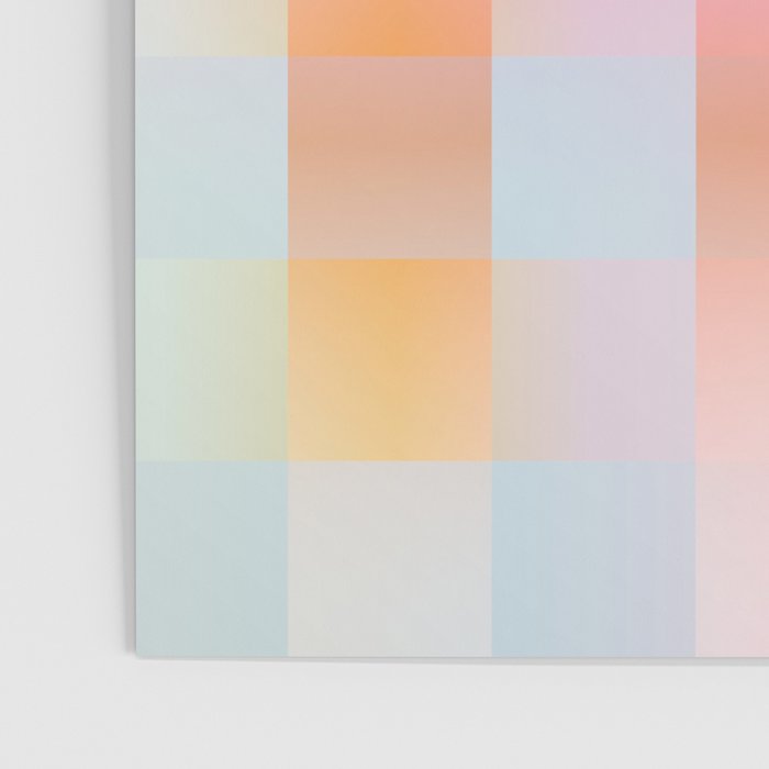 Blurred Plaid Poster Gallery Image 3