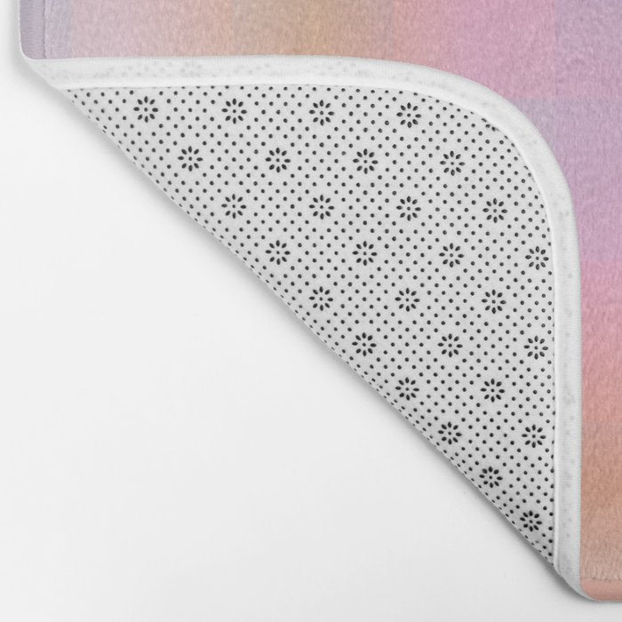 Blurred Plaid Bath Mat Gallery Image 2