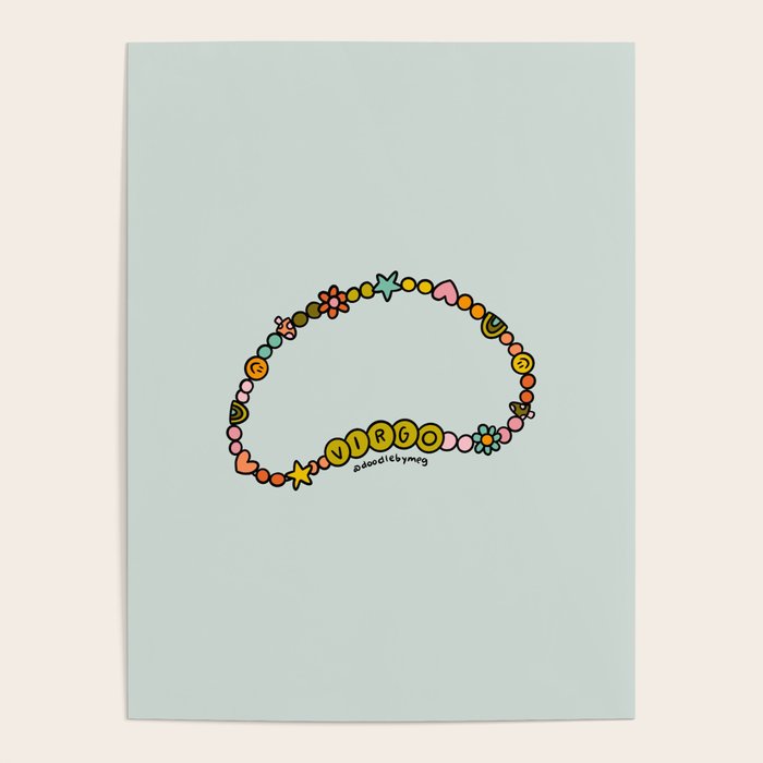 Virgo Friendship Bracelet Poster Gallery Image 4