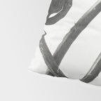 American Maiden-hair Fern fronds wonders of nature black and white photograph by Karl Blossfeldt Pillow Sham Gallery Image 4