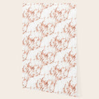 Rose Gold Marble - Perfect Pink Rose Gold Marble Wallpaper Gallery Image 2
