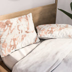 Rose Gold Marble - Perfect Pink Rose Gold Marble Pillow Sham Gallery Image 2