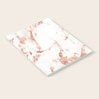 Rose Gold Marble - Perfect Pink Rose Gold Marble Notebook Gallery Image 2