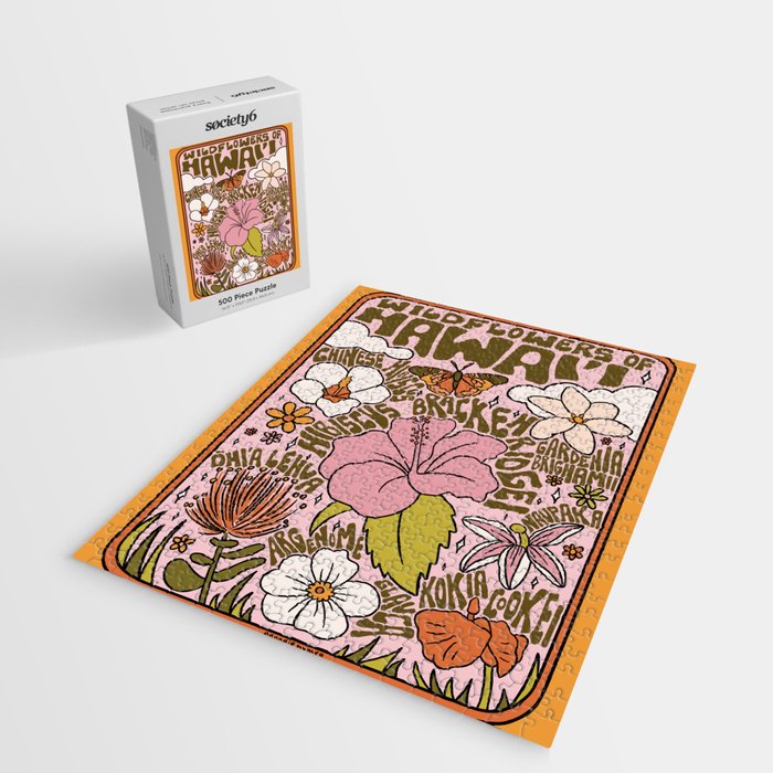 Hawaii Wildflowers Jigsaw Puzzle Gallery Image 2