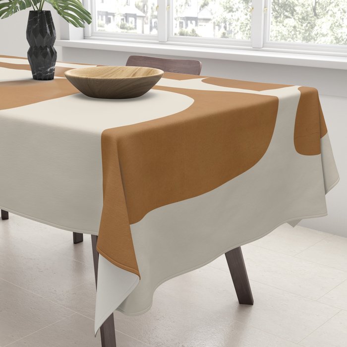 Modern Abstract Minimal Shapes 34 Tablecloth Gallery Image 3