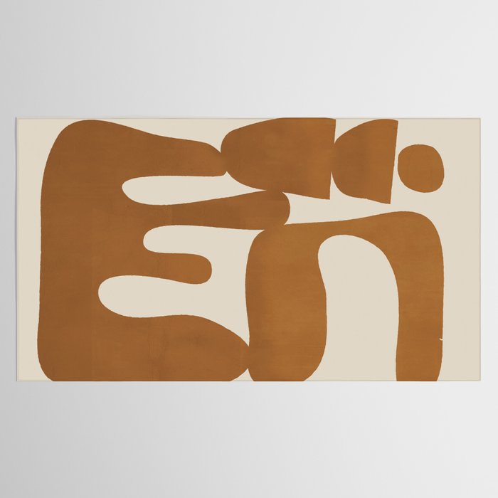 Modern Abstract Minimal Shapes 34 Tablecloth Gallery Image 2
