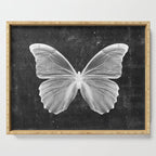 Butterfly in Black Serving Tray Gallery Image 1