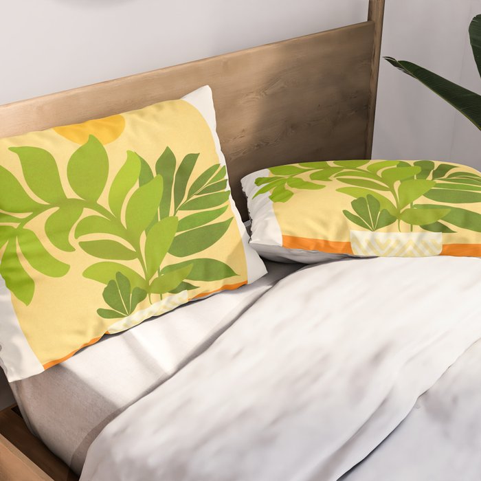 Sunday Sunset Window Garden Series Pillow Sham Gallery Image 2