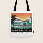 Pearl Harbor, HI - Submarine Homeport Tote Bag Gallery Image 1