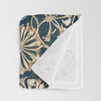 Honeysuckle by William Morris Throw Blanket Gallery Image 3