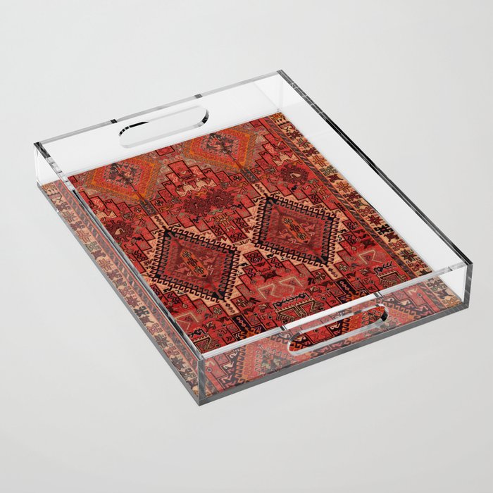 Oriental Bohemian Style Design Acrylic Tray Gallery Image 1