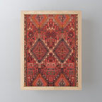 Oriental Bohemian Style Design Mini Art Print Gallery Image 1