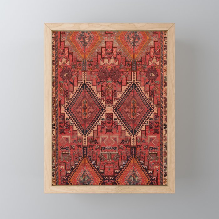Oriental Bohemian Style Design Mini Art Print Gallery Image 1