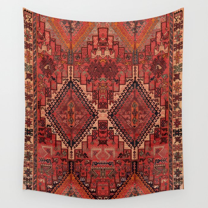 Oriental Bohemian Style Design Wall Tapestry Gallery Image 1