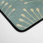 Art Deco, Decorative Leaf Pattern Desk Mat Gallery Image 4