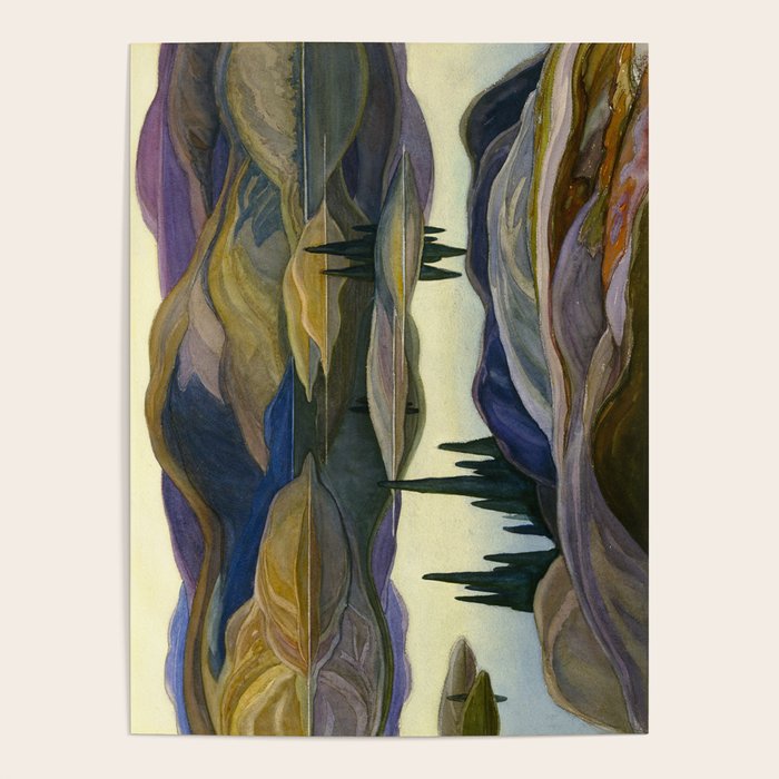 Canadian Landscape Franklin Carmichael Art Nouveau Post-Impressionism Mirror Lake Poster Gallery Image 4