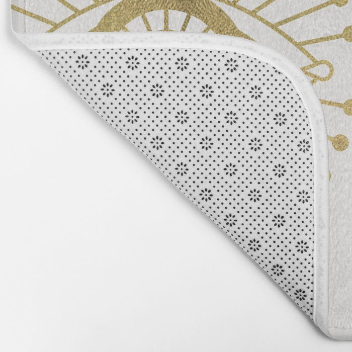 Evil Eyes - Gold Palette Bath Mat Gallery Image 2