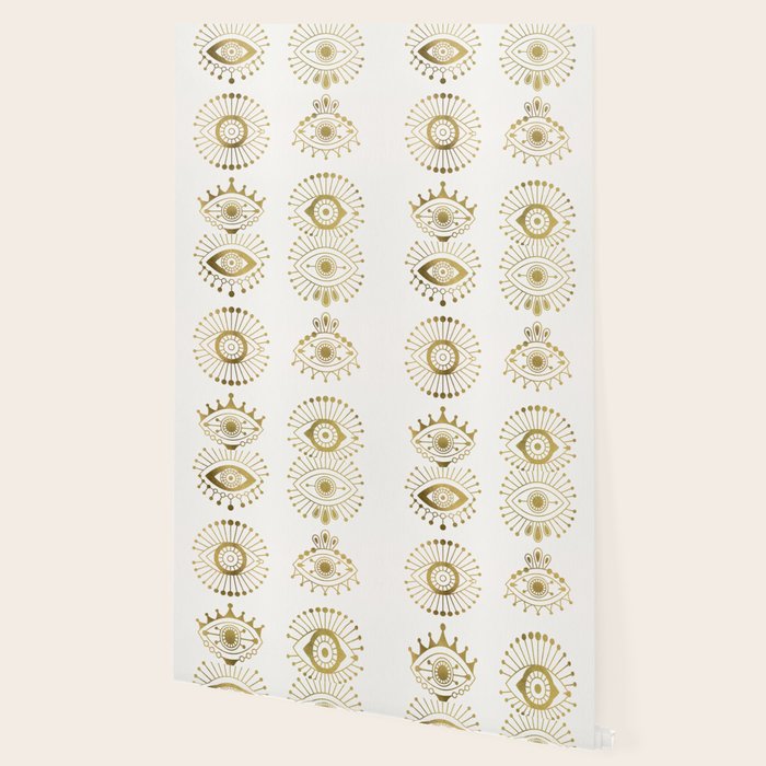 Evil Eyes - Gold Palette Wallpaper Gallery Image 2