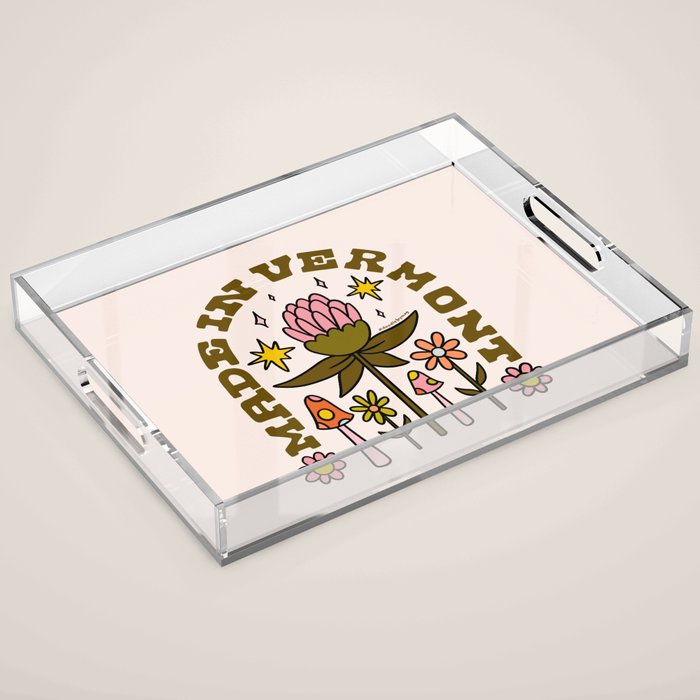 Made In Vermont Acrylic Tray Gallery Image 1
