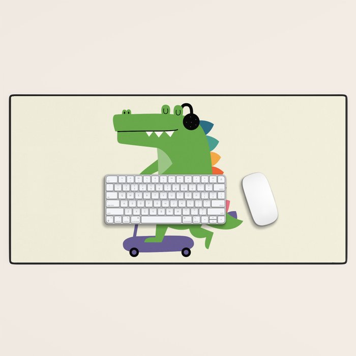 Croco Scooter Desk Mat Gallery Image 1