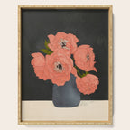Bouquet Gift Red Serving Tray Gallery Image 1
