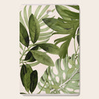 Abstract Art Tropical Leaves 100 Cutting Board Gallery Image 1