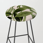 Abstract Art Tropical Leaves 100 Stool Gallery Image 2