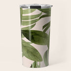 Abstract Art Tropical Leaves 100 Travel Mug Gallery Image 1