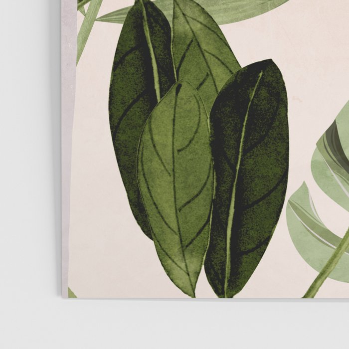 Abstract Art Tropical Leaves 100 Poster Gallery Image 3