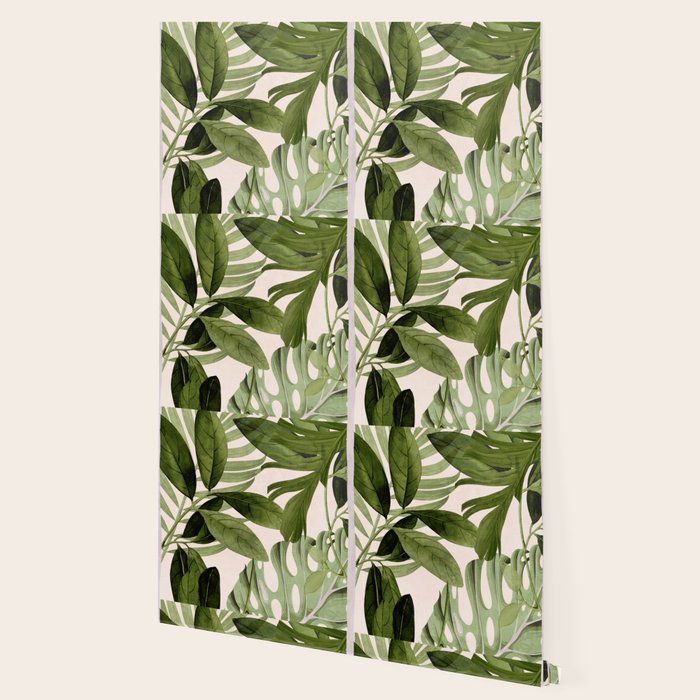 Abstract Art Tropical Leaves 100 Wallpaper Gallery Image 2