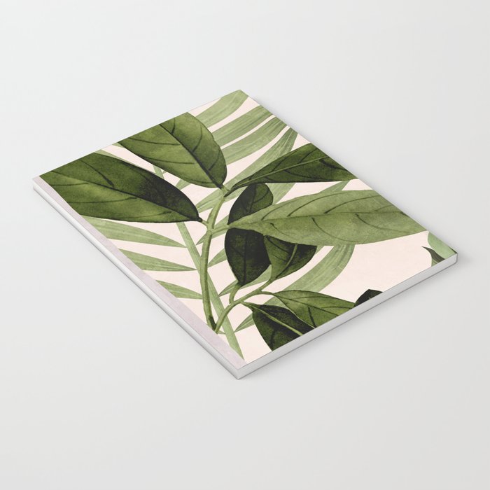 Abstract Art Tropical Leaves 100 Notebook Gallery Image 3
