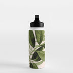 Abstract Art Tropical Leaves 100 Water Bottle Gallery Image 3