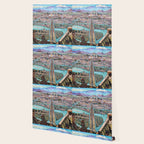 Mural of the Aztec city of Tenochtitlan by Diego Rivera Wallpaper Gallery Image 2