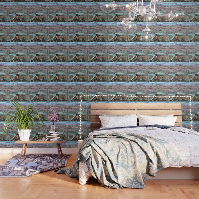 Mural of the Aztec city of Tenochtitlan by Diego Rivera Wallpaper Gallery Image 3