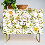 Vintage & Shabby Chic - Yellow Wildflowers Credenza Gallery Image 1