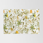 Vintage & Shabby Chic - Yellow Wildflowers Rug Gallery Image 2