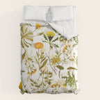 Vintage & Shabby Chic - Yellow Wildflowers Comforter Gallery Image 6