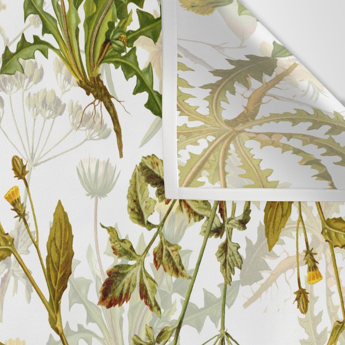 Vintage & Shabby Chic - Yellow Wildflowers Wall Tapestry Gallery Image 3