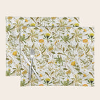 Vintage & Shabby Chic - Yellow Wildflowers Placemat Gallery Image 1