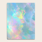 Opal Iridescent Dream Holographic Gemstone-Inspired Pastel Pattern Notebook Gallery Image 4