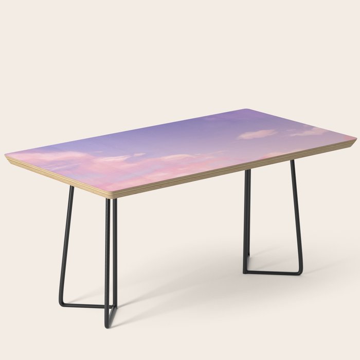 Sky Purple Aesthetic Lofi Coffee Table Gallery Image 1