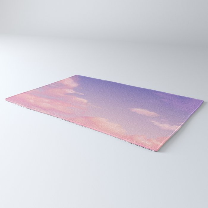 Sky Purple Aesthetic Lofi Rug Gallery Image 3