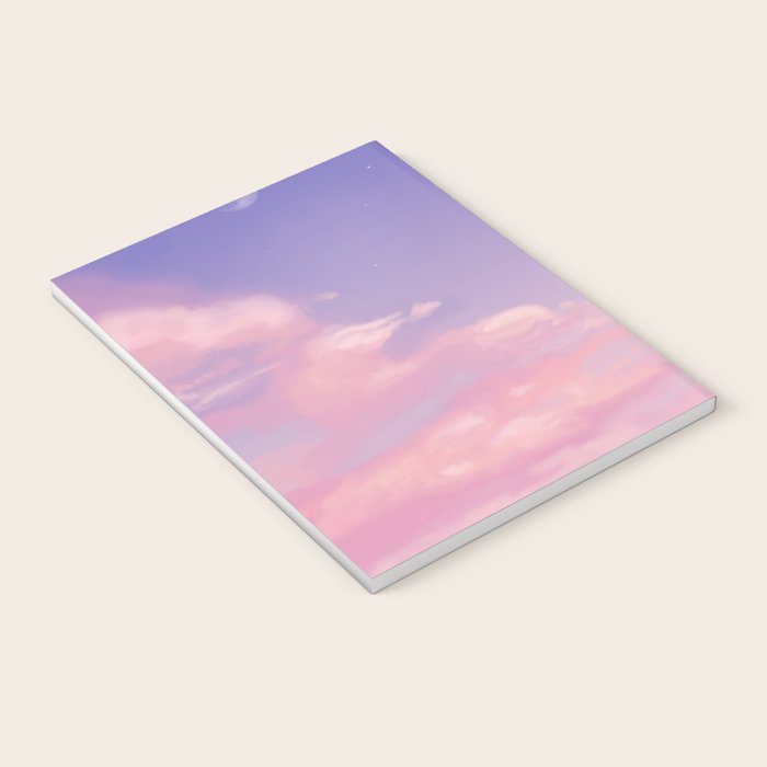 Sky Purple Aesthetic Lofi Notebook Gallery Image 3
