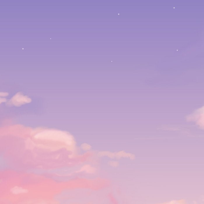 Sky Purple Aesthetic Lofi Coffee Mug Gallery Image 2