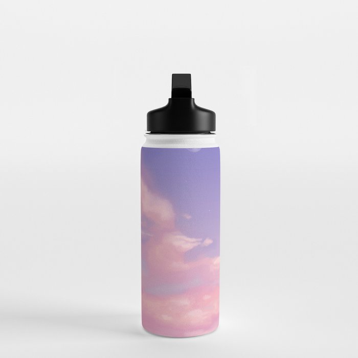 Sky Purple Aesthetic Lofi Water Bottle Gallery Image 3