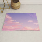 Sky Purple Aesthetic Lofi Rug Gallery Image 1