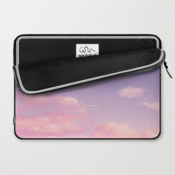 Sky Purple Aesthetic Lofi Laptop Sleeve Gallery Image 2