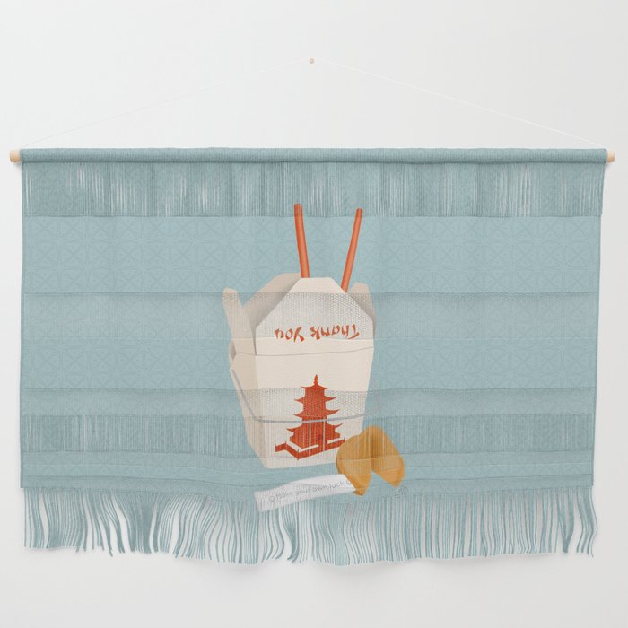 Chinese Food Takeout and Fortune Cookie Wall Hanging Gallery Image 1