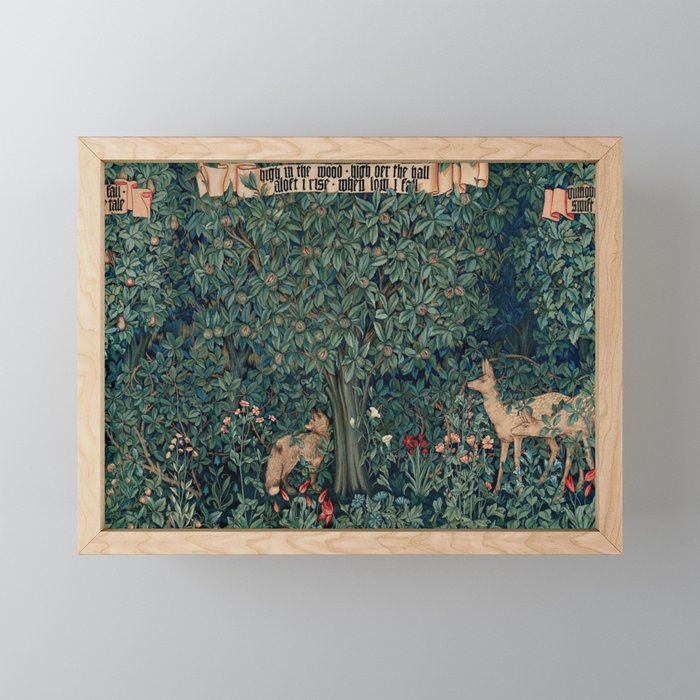 John Henry Dearle "Greenery" 1. Mini Art Print Gallery Image 1