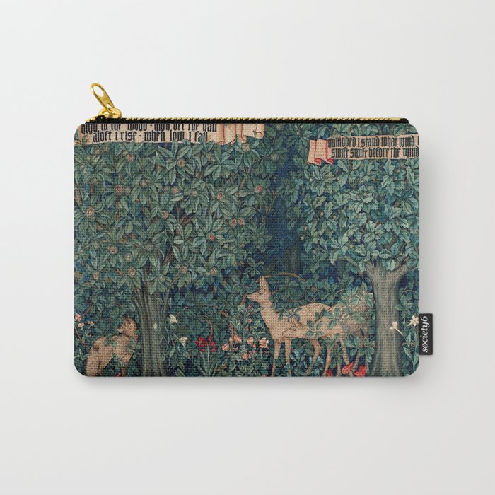 John Henry Dearle "Greenery" 1. Carry All Pouch Gallery Image 1